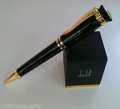 Alfred Dunhill Sentryman Ballpoint Pen Black & Gold – Kupfer Fine Alfred Dunhill Sentryman Ballpoint Pen Black & Gold – Kupfer Fine