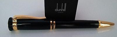 Alfred Dunhill Sentryman Ballpoint Pen Black & Gold – Kupfer Fine