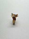 "Braid of Elegance" Ring Hand-Made in Italy