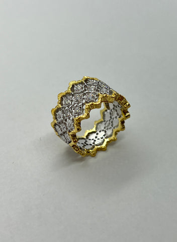 Ladispoli Largo - 18K Yellow Gold and White Gold