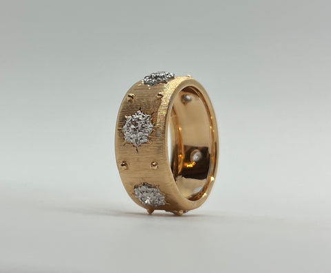 Verona - 18K Rose Gold and White Gold