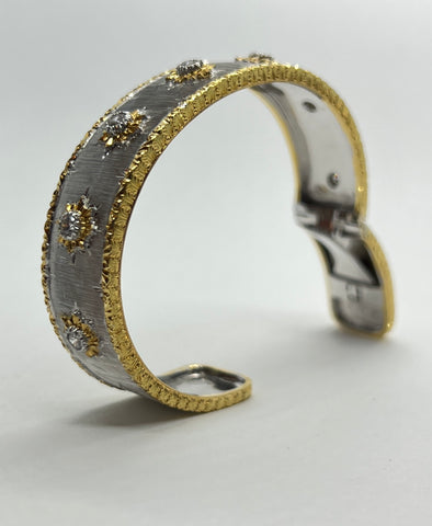 Brescia - 18K White Gold and Yellow Gold Inserts