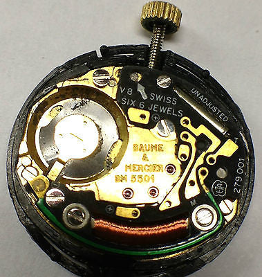 Baume mercier sales quartz movement