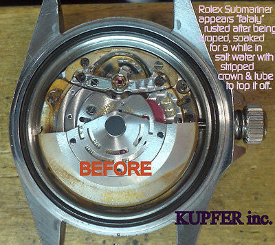 Rolex submariner hot sale maintenance