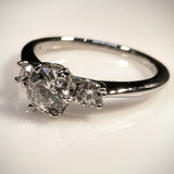 Ritani Platinum Engagement Ring by Ritani (Mounting Only) - Kupfer Jewelry - 1