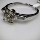 EmilyK. Engagement Ring in 18kt White Gold by EmilyK. - Kupfer Jewelry - 1