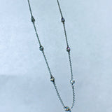 White Gold Diamond Necklace by Garavelli